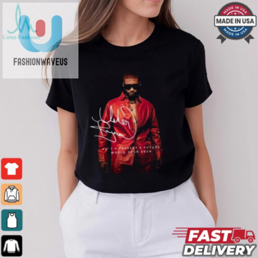 Usher Past Present Future World Tour 2024 Gift T Shirt 