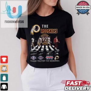 Washington Redskins 92Nd Anniversary Thank You For The Memories T Shirt fashionwaveus 1 1