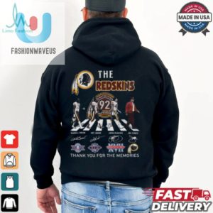 Washington Redskins 92Nd Anniversary Thank You For The Memories T Shirt fashionwaveus 1 3