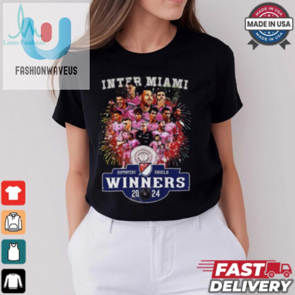 Inter Miami Supporters Shield Winners 2024 T Shirt 