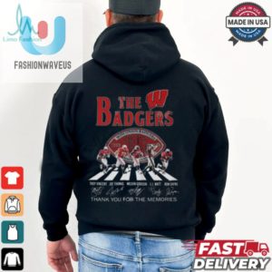 Wisconsin Badgers 135Th Anniversary 1889 2024 Thank You For The Memories T Shirt fashionwaveus 1 3