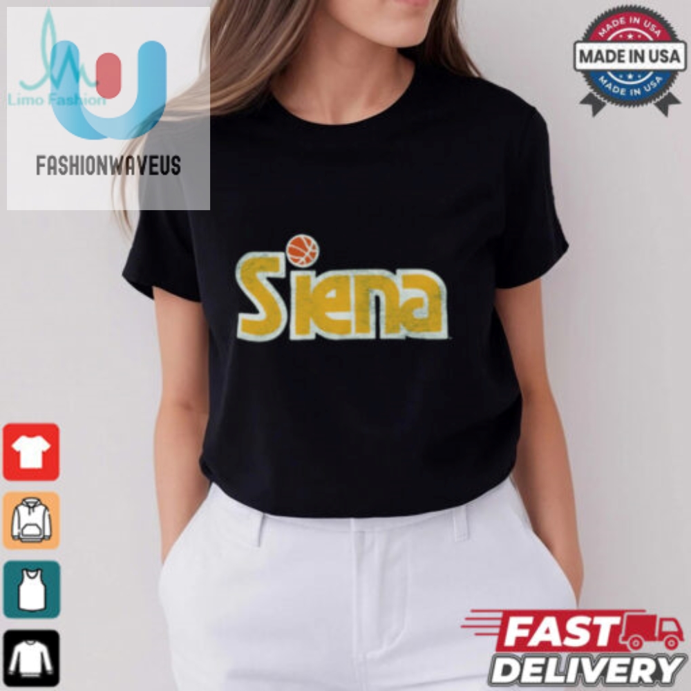 Siena Vintage Basketball Logo Shirt 