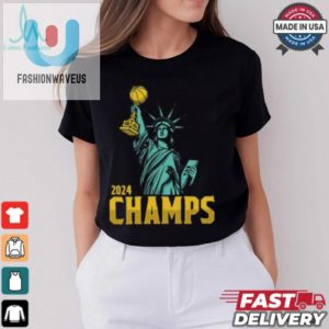 Statue Of Liberty New York Liberty 2024 Wnba Champs T Shirt fashionwaveus 1 1