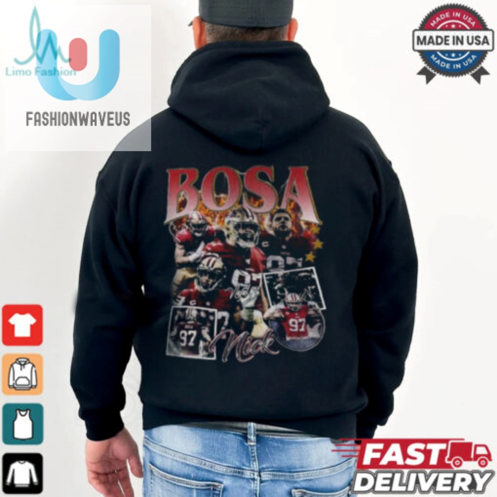 Nick Bosa Vintage 90S Fans Gift T Shirt 