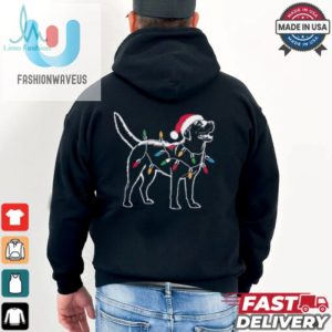 Festive Labrador Dog Christmas Gift T Shirt fashionwaveus 1 5