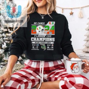 2024 Florida Cup Champions Miami Hurricanes Go Canes Shirt fashionwaveus 1 11