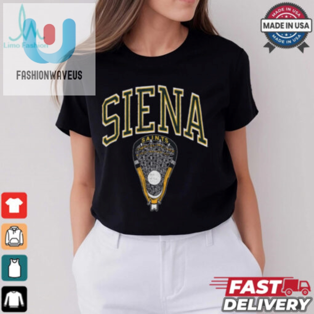 Siena Vintage Lacrosse Shirt 