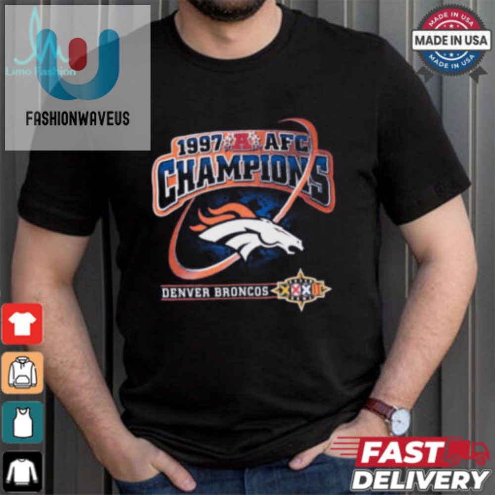 Nfl Denver Broncos Afc Champions 1997 Tee Shirt 