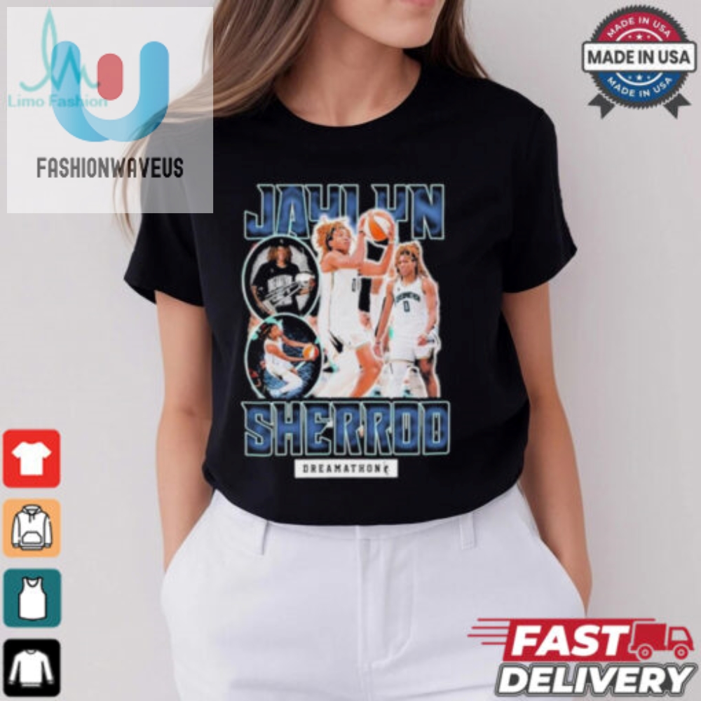 Jaylyn Sherrod New York Liberty Wnba Dreamathon T Shirts 