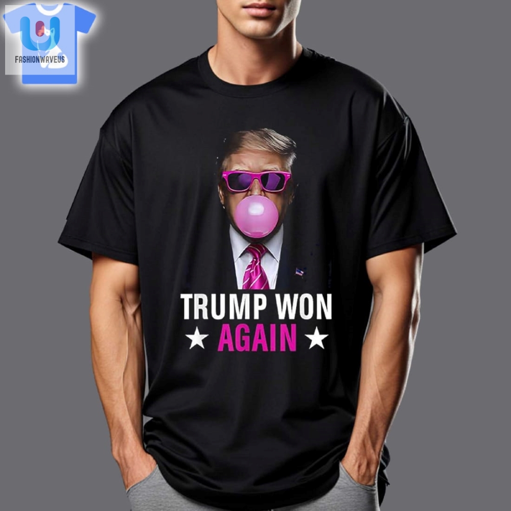 Congratulations Trump Won Again 2024 Election Vote President 47Th American Shirt fashionwaveus 1 4