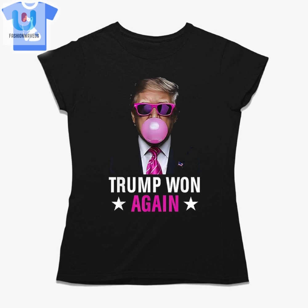 Congratulations Trump Won Again 2024 Election Vote President 47Th American Shirt 