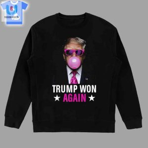 Congratulations Trump Won Again 2024 Election Vote President 47Th American Shirt fashionwaveus 1 7