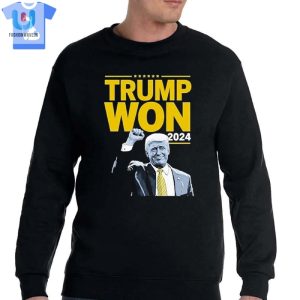 Congratulations Trump President Trump Won 2024 Shirt fashionwaveus 1 7