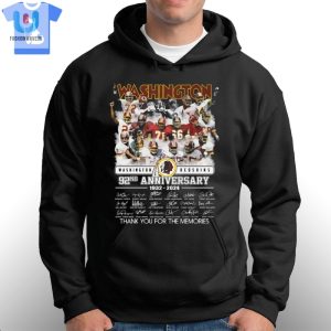 Washington Redskins 92Nd Anniversary 19322024 Shirt fashionwaveus 1 2