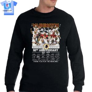 Washington Redskins 92Nd Anniversary 19322024 Shirt fashionwaveus 1 3