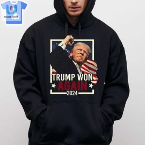 Trump Won Again 2024 Tshirt fashionwaveus 1 2