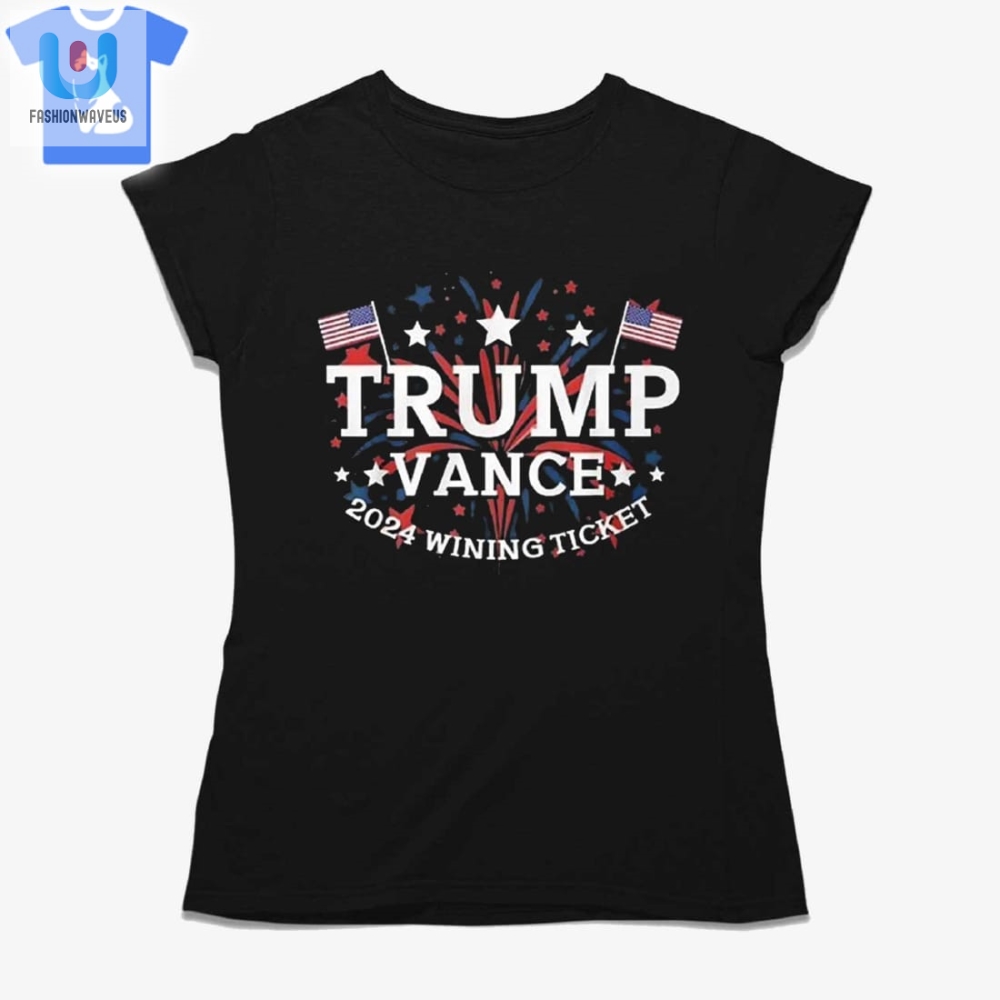 Congratulation Trump Vance 2024 Wining Ticket Shirt 