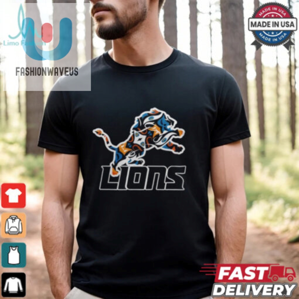 Detroit Lions Native American Heritage Month T Shirt 