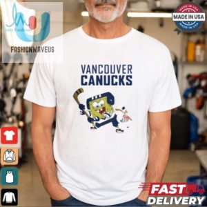 Spongebob Vancouver Canucks Hockey Shirt fashionwaveus 1 3