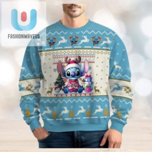 Stitch Ugly Christmas Sweater Lilo And Stitch Xmas Sweater fashionwaveus 1 1