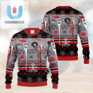 Santa Jack Skellington Ugly Sweater fashionwaveus 1 1