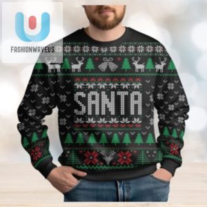 Christmas Santa Ugly Sweater Santa Claus Holiday Sweater fashionwaveus 1 1