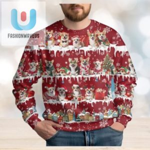 Christmas Corgi Dog Ugly Sweater fashionwaveus 1 1