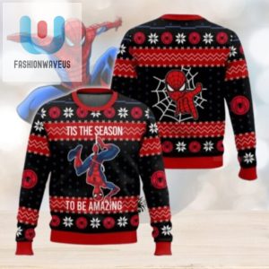 Christmas Spider Man Ugly Sweater Spiderman Xmas Sweater fashionwaveus 1 1