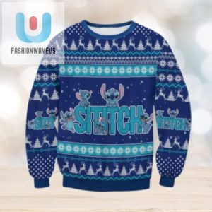 Stitch Ugly Christmas Sweater Disney Happy Holidays Sweater fashionwaveus 1 1