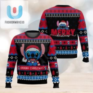 Stitch Ohana Christmas Sweater Disney Ugly Sweater fashionwaveus 1 1