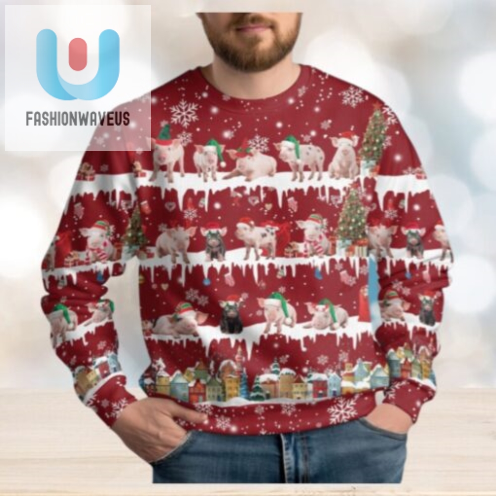 Pig Ugly Christmas Sweater 