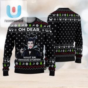 Christmas Maleficent Ugly Sweater Disneyland Villains Xmas Sweater fashionwaveus 1 1