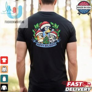 Blueyy Happy Holidays Blueys T Shirt Recovered fashionwaveus 1 2