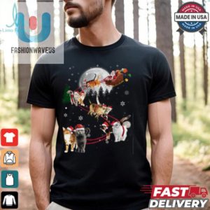 Cat 4 Santa Claus And Sky Shirt Recovered fashionwaveus 1 1