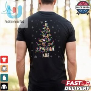 Cat Christmas Tree Shirt Recovered fashionwaveus 1 2