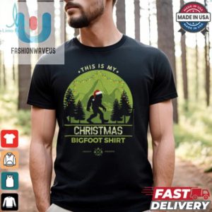 Merry Xmas Bigfoot Santa Squatch Christmas Yeti T Shirt Recovered fashionwaveus 1 1