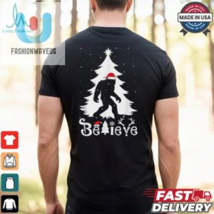 Bigfoot Christmas Gifts For Men Boys Girls Funny Christmas T Shirt Recovered fashionwaveus 1 2