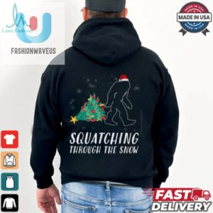 Sasquatch Christmas Shirt Funny Bigfoot Costume Xmas Gift T Shirt Recovered fashionwaveus 1 3