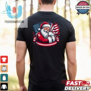 Patriotic Santa Claus Men Women Christmas Usa Flag Veteran T Shirt Recovered fashionwaveus 1 2