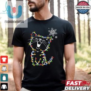 Cat 3 Xmas Animal Line Shirt Recovered fashionwaveus 1 1