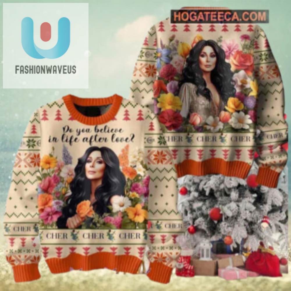 Cher Do You Believe In Life After Love Chirstmas Gifts 2024 Xmas For Family And Friends Ugly Sweater 