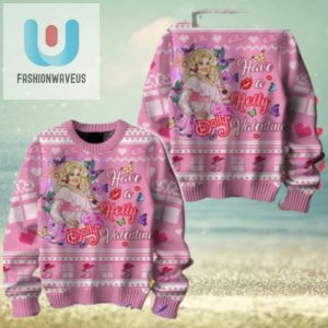 Have A Holly Dolly Valentine Dolly Parton Chirstmas Gifts 2024 Xmas For Family And Friends Ugly Sweater fashionwaveus 1 1