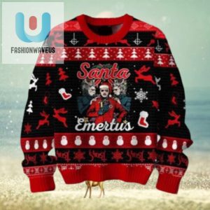 Ghost Merry Christmas Santa Emertus Chirstmas Gifts 2024 Xmas For Family And Friends Ugly Sweater fashionwaveus 1 1