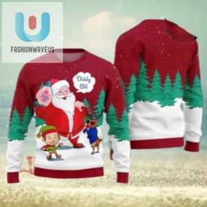 Santa Diddy Oil Chirstmas Gifts 2024 Xmas For Family And Friends Ugly Sweater fashionwaveus 1 1