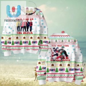 New Kids On The Block Its That Time Of Year Again Chirstmas Gifts 2024 Xmas For Family And Friends Ugly Sweater fashionwaveus 1 1