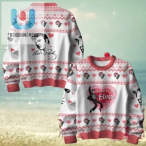 Elvis Presley Hunk O Love Elvis For Valentine Day Chirstmas Gifts 2024 Xmas For Family And Friends Ugly Sweater fashionwaveus 1 1