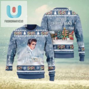 Elvis Presley An Iconic Look Chirstmas Gifts 2024 Xmas For Family And Friends Ugly Sweater fashionwaveus 1 1