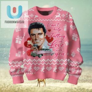 Elvis Presley Cant Help Falling In Love With You Valentine Chirstmas Gifts 2024 Xmas For Family And Friends Ugly Sweater fashionwaveus 1 1