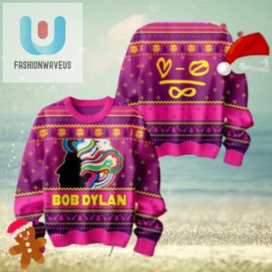 Bob Dylan Milton Glaser Bob Dylan Chirstmas Gifts 2024 Xmas For Family And Friends Ugly Sweater fashionwaveus 1 1