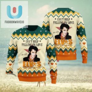 Elvis Presley Cant Help Falling In Love Chirstmas Gifts 2024 Xmas For Family And Friends Ugly Sweater fashionwaveus 1 1